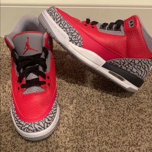 New! Air Jordan Red Cement 3